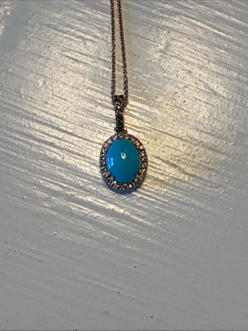 14kt rose gold necklace